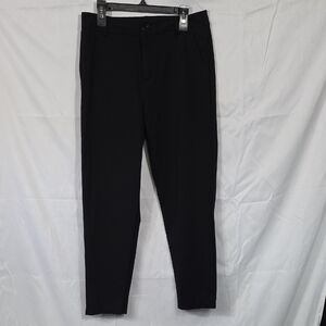 L Womens Size Small Black Slim Fit Trousers (W618)